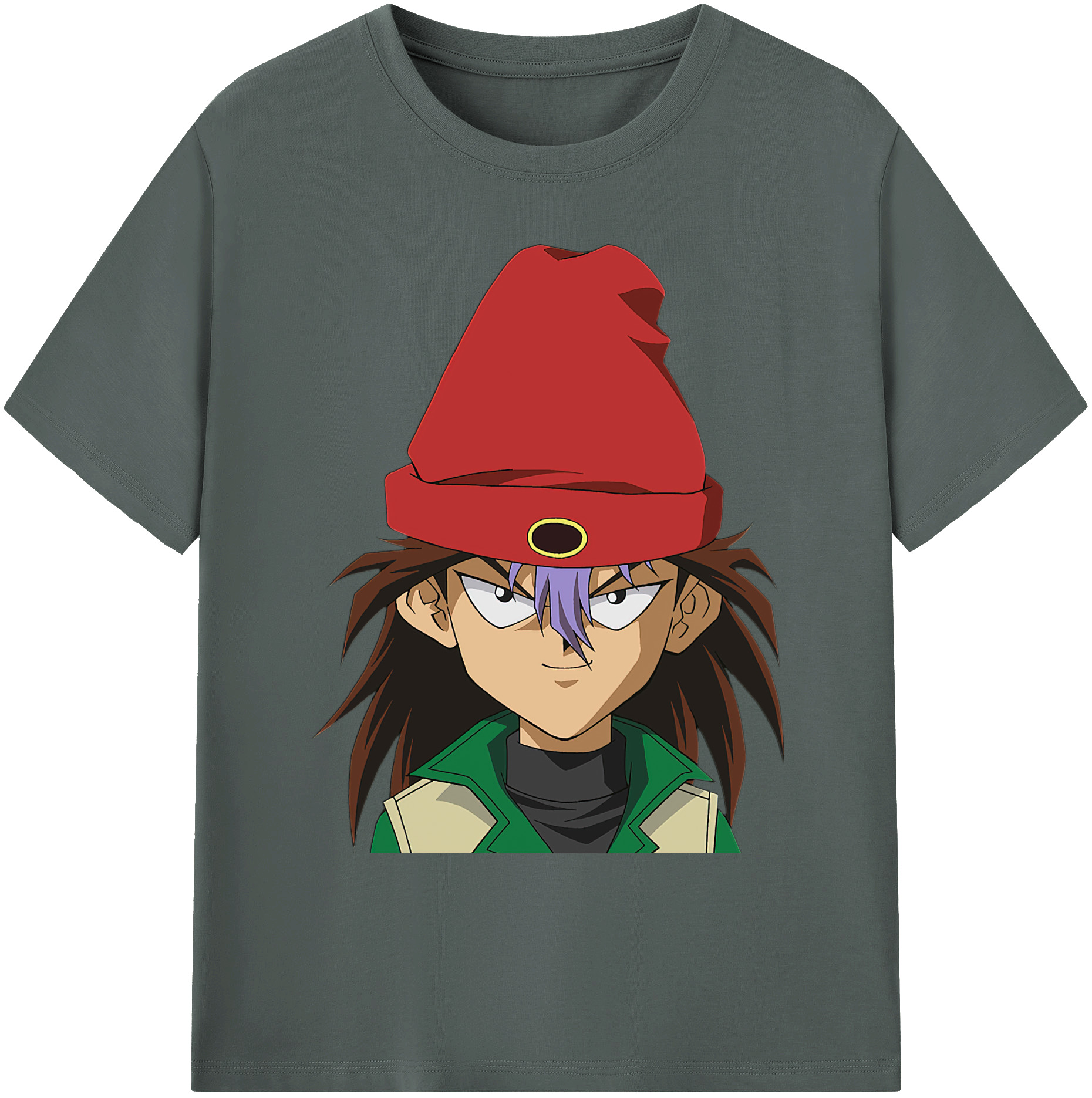 （画像用） 遊☆戯☆王 Yu-Gi-Oh! 綿100％ メンズ半袖Tシャツ｜肌触りやわらか＆通気性